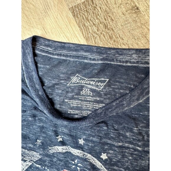 Men's Lightweight Budweiser Graphic Tee Size 2xl - Picture 3 of 4